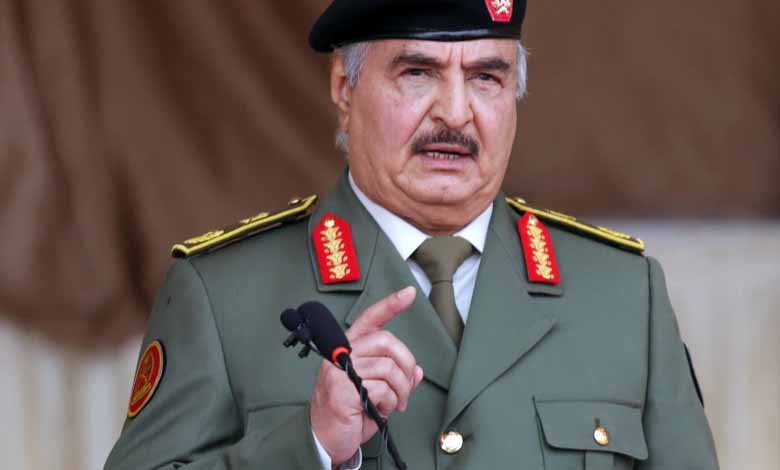 Libyan army denied meeting of Field Marshal Khalifa Haftar, with the outgoing Prime Minister