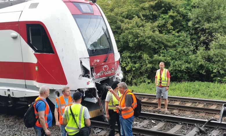 Dozens injured train crash in northwestern Slovakia