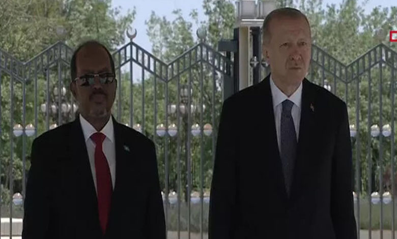 Erdogan receives Somali President in Ankara