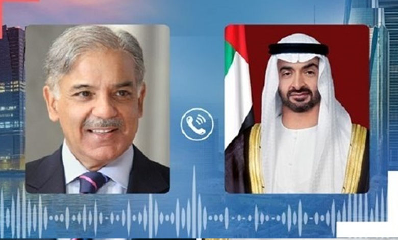 Sheikh Mohamed Bin Zayed holds phone call with Pakistani PM
