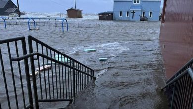 États-Unis - Une tempête d'une rare puissance frappe l'Alaska