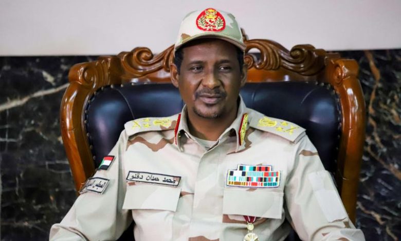 Hemedti confirms Sudanese Army commitment to leave rule for civilians