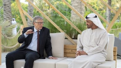 Bill Gates thanks Sheikh Mohamed bin Zayed