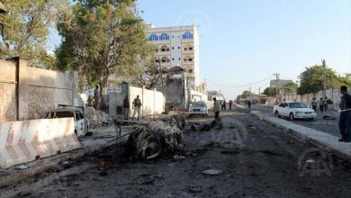 Deaths and injuries in a terrorist bombing west of Mogadishu