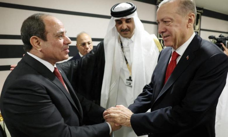 Qatar World Cup brings el-Sisi, Erdogan together in historic handshake