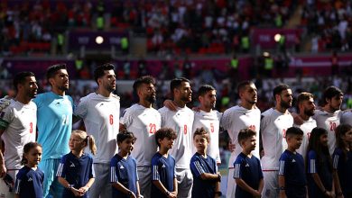 Iran players sing national anthem at World Cup following Tehran threats