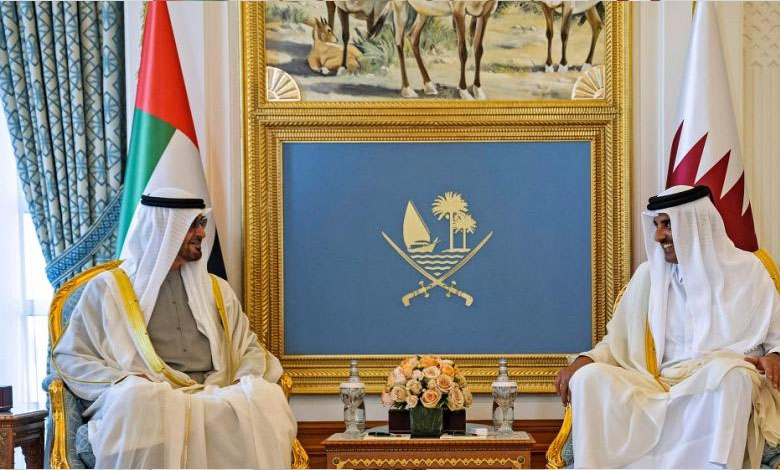 UAE, Qatar discuss strengthening Gulf co-operation and support