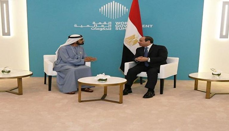 Al Sisi to Sheikh Mohammed bin Rashid: The progress and growth of Dubai and the Emirates is an inspiring experience