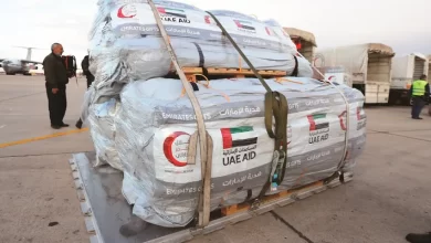 For 13 consecutive days, UAE continues to send aid to Turkey and Syria