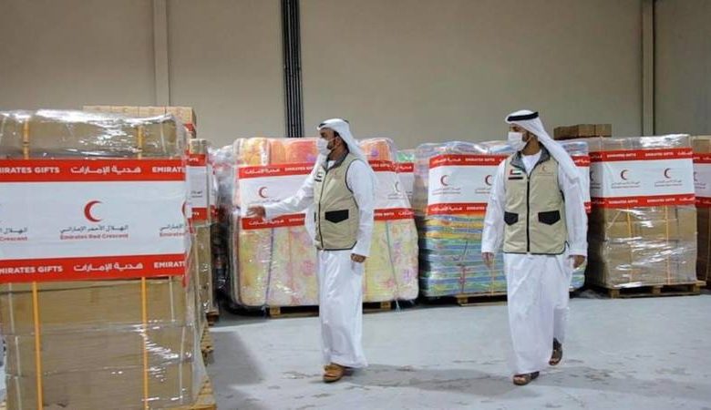 UAE Red Crescent launches new relief campaign for earthquake victims. Details