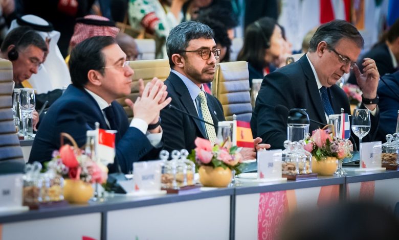 Abdullah bin Zayed Al Nahyan participates in G20 Foreign Ministers' meetings in India