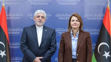 Libya and Iran discussed, Sunday, the arrangements for the return of Tehran's embassy in Tripoli to exercise its duties after it was closed 12 years ago. During the meeting between Libyan Foreign Minister Najla Mangoush and the Iranian ambassador to Libya, Mohammad Reza, in Tripoli, according to the statement of the Libyan Foreign Ministry. It is believed that the decision was prompted by the Saudi-Iranian agreement, which opened the door for the resumption of relations between the two countries as well as the settlement of disputes in a number of issues and arenas in the region.