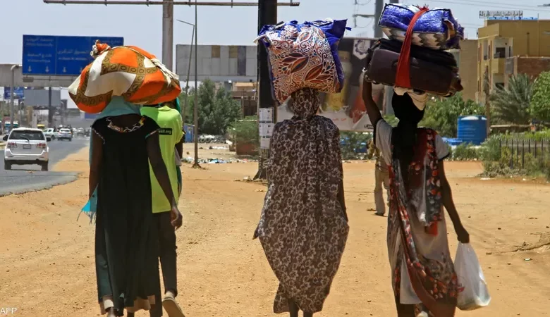 Mass displacement as Sudanese flee from the deadly clashes in Khartoum