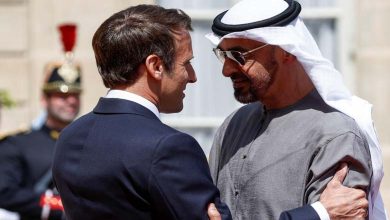 How did Bin Zayed's visit to France affect the strong relationship between the two countries?