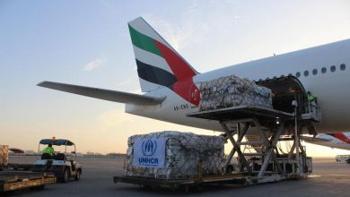 UAE. UNHCR emergency airlift to Sudan