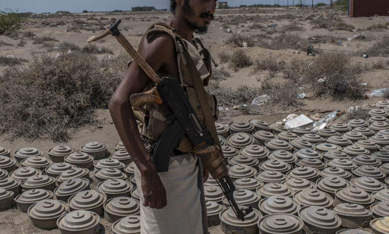 New toll of Houthi victims from landmines