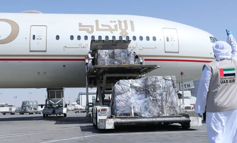 The UAE continues its humanitarian role and sends new shipments of emergency aid to Sudan