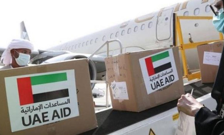 The UAE sends two aircraft of food supplies to the Sudanese people