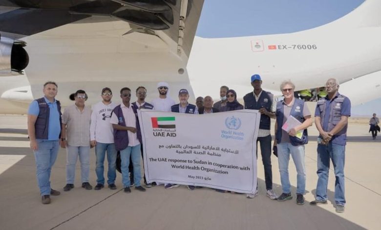 The UAE sends its first urgent medical supply plane to Sudan