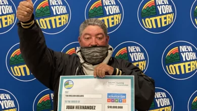 Extraordinary luck... Winning the lottery twice in a span of ten years