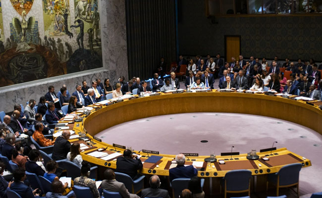 The United Arab Emirates in the Security Council... 'It's time to move beyond expressing concern