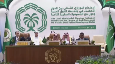 What are the implications of the ministerial conference between Arab countries and Pacific island states?