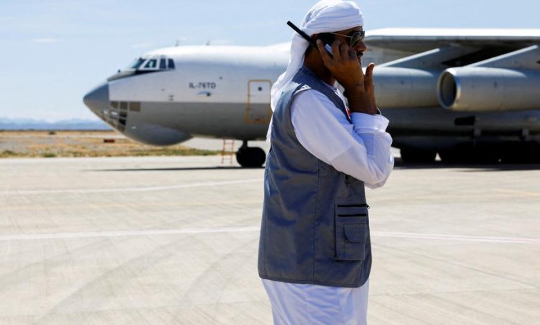 Aid Plane from the UAE Arrives in Chad in Support of Sudanese Refugees