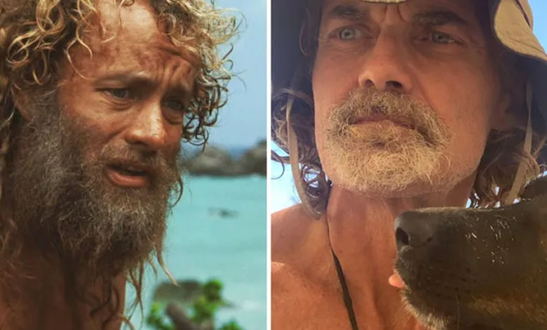 An Australian man lives a Castaway movie-like story and survives by a miracle
