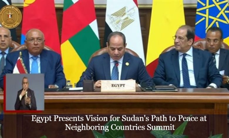Neighboring countries of Sudan meet in Egypt to work on resolving the crisis