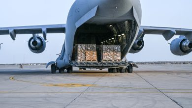 To support Sudanese refugees... Arrival of Emirati aid plane in Chad