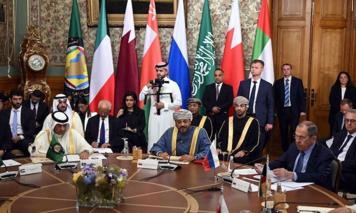 What are the main outcomes of the strategic dialogue between Russia and the Gulf Cooperation Council (GCC) and the convergence between them?