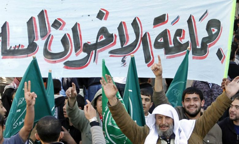 How do the economic crises of the Muslim Brotherhood affect the group in Europe?