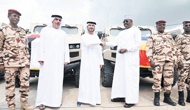 The UAE Provides Military Equipment and Security Gear to Chad