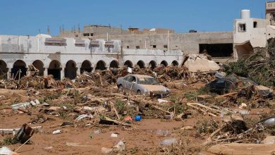 After Hurricane "Daniel"... Mudslides and debris turn Derna in Libya into a massive mass grave