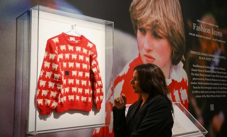 The Most Famous Princess Diana Sweater Sold for Over a Million Dollars