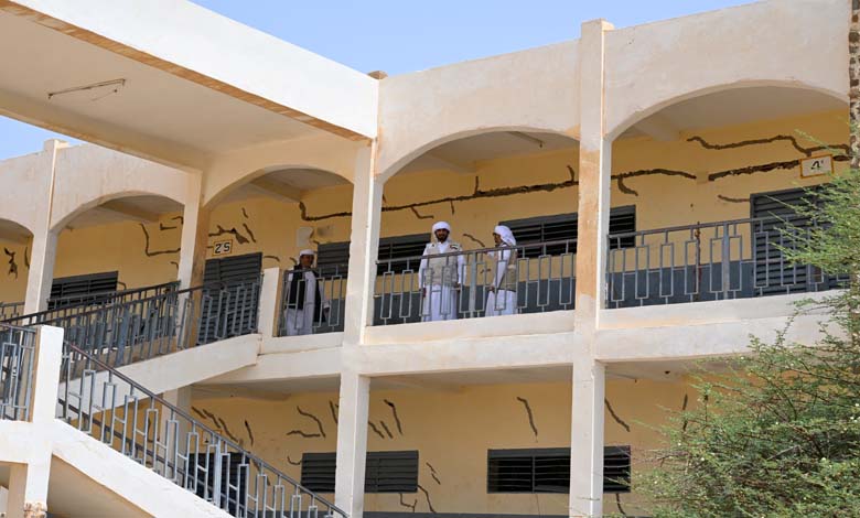The UAE rehabilitates and maintains schools in Chadian Amdjarass