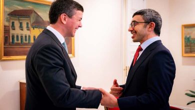 Bilateral Relations discussed in talks between Abdullah bin Zayed and the President of Paraguay