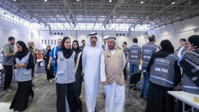 Compassion for Gaza: The UAE provides 550 tons of relief materials in the second week