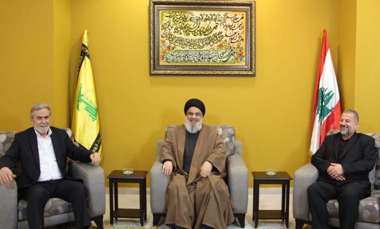 Did Nasrallah's meeting with leaders of Hamas and Islamic Jihad yield anything? 