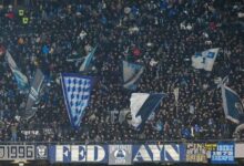 Discovery of a Napoli fan's body in Milan's stands