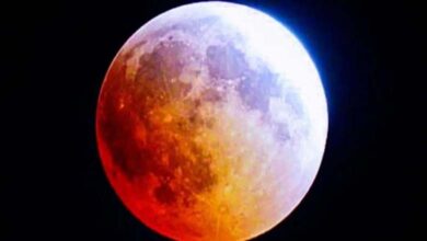 Partial Lunar Eclipse for 4 hours and 25 minutes on Saturday 