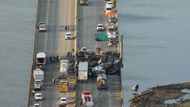 Major traffic accident in America due to thick fog claims 7 lives