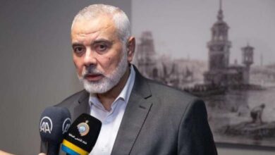 Haniyeh threatens Israel with a prolonged battle in Gaza
