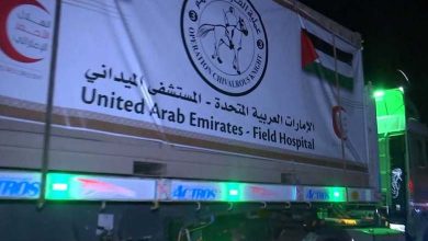 The second part of the Emirati field hospital is preparing to enter Gaza