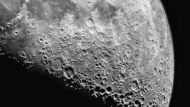 Whirlpools on the Moon... Study reveals the secret of shiny wrinkles