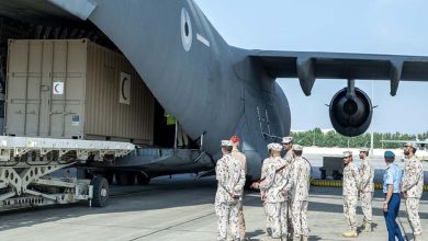 Emirati land and air bridge... Massive aid shipment on its way to Gaza 