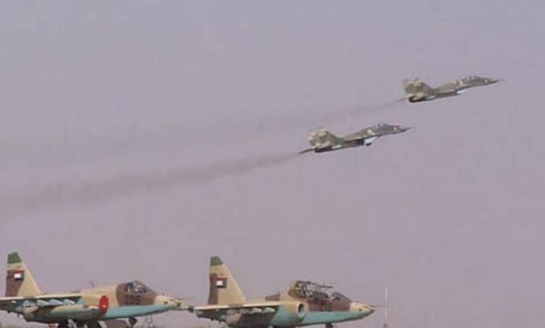 Civilian casualties reported following the army's aerial bombardment south of Wad Madani