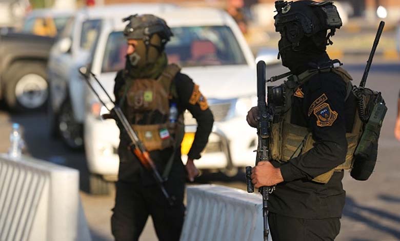 Gunfire exchange between police and drug traffickers in Baghdad 