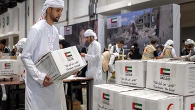 The UAE continues to provide assistance in the Gaza Strip