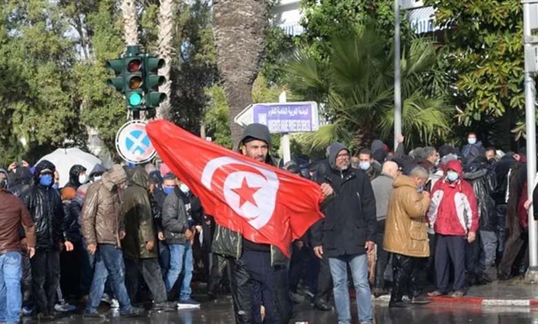 Tunisian protests against the "Entry Fee" to Libya 